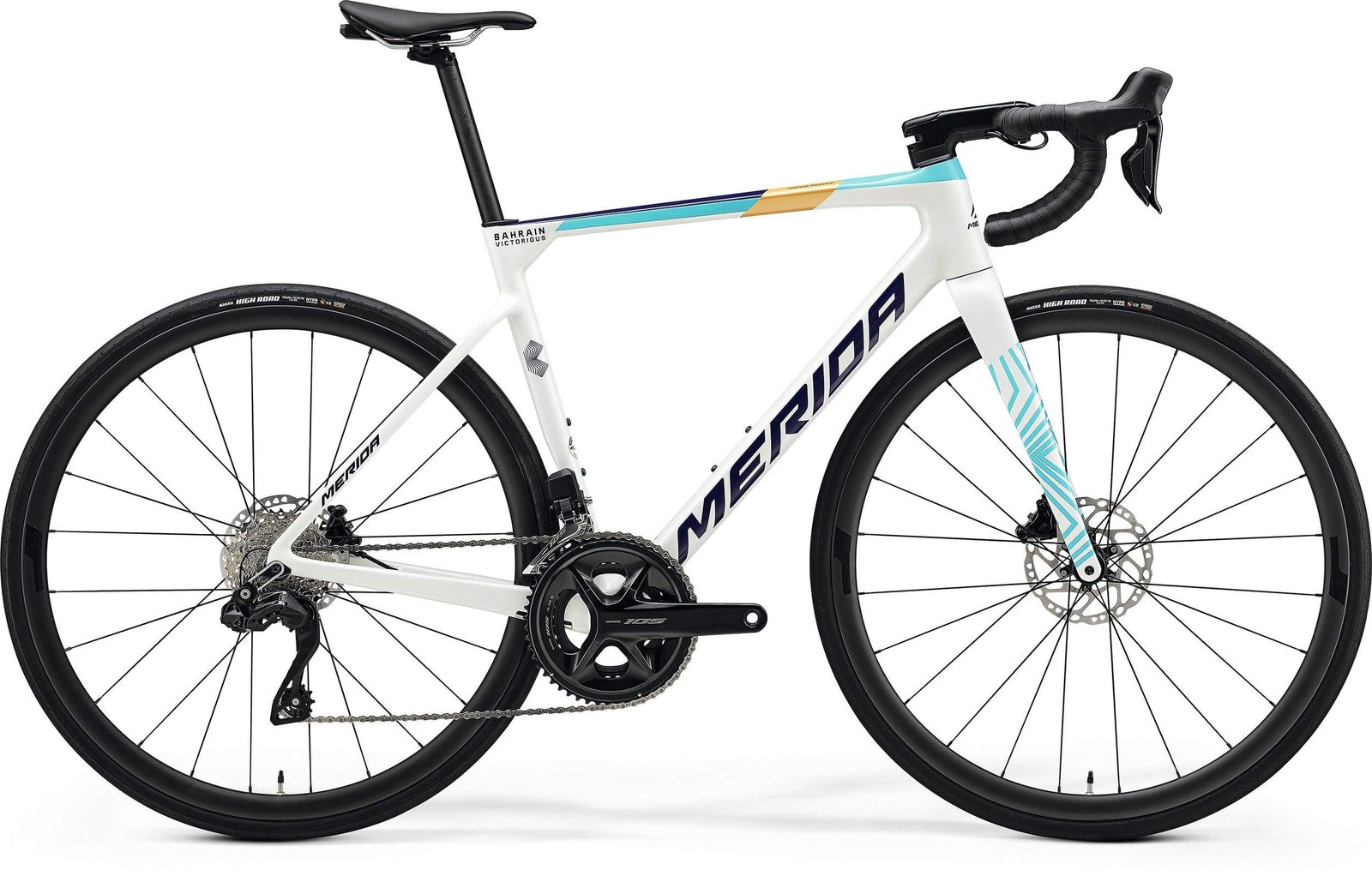 Bicicleta Merida Scultura 6000 105 Di2 Bahrain Victorious 2025